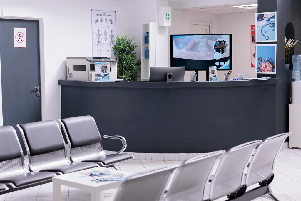 hospital reception